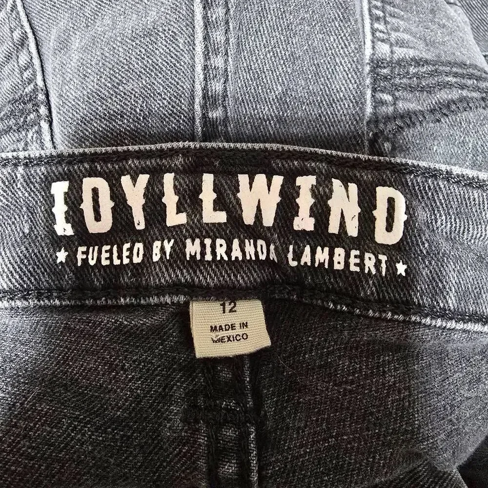 Idyllwind Miranda Lambert Twelve South Wash Down High Risin Lace Up Bootcut Jean - Picture 6 of 7